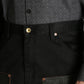 LEATHER COMB. DOUBLE KNEE PANTS
