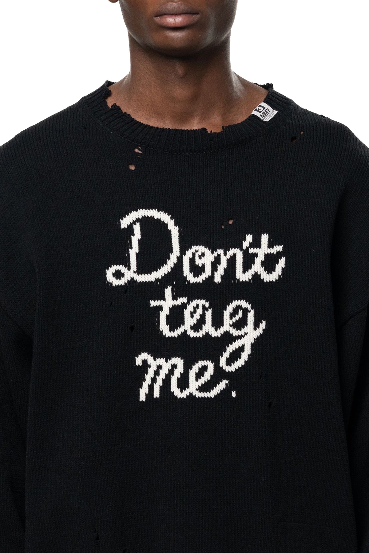 LETTERED KNIT PULLOV