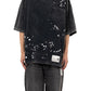 EMBELLISHED BLEACHED TEE