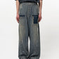 STRIPE DENIM BUSH PT