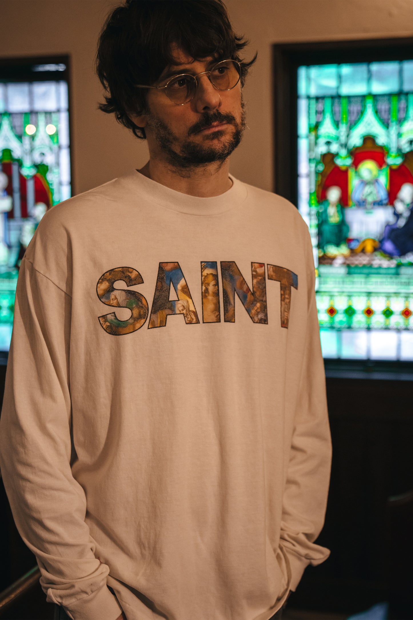 LS TEE/NEW BODY RULES/WHITE