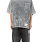 EMBELLISHED BLEACHED TEE