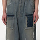 STRIPE DENIM BUSH PT
