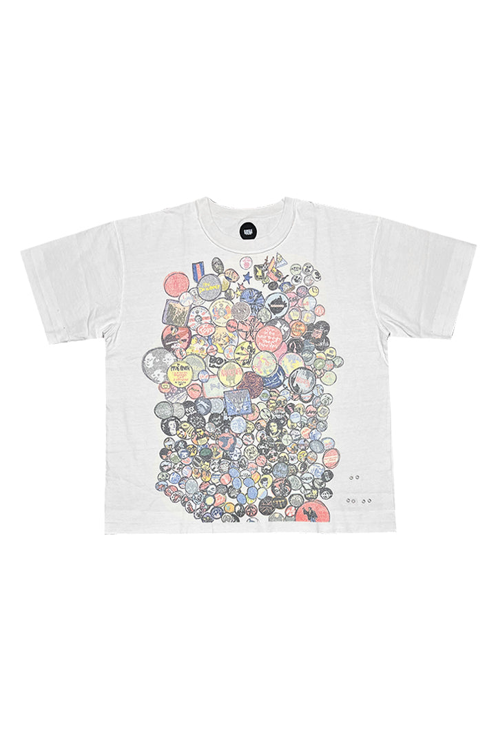 illuste badge print s/s t-sh