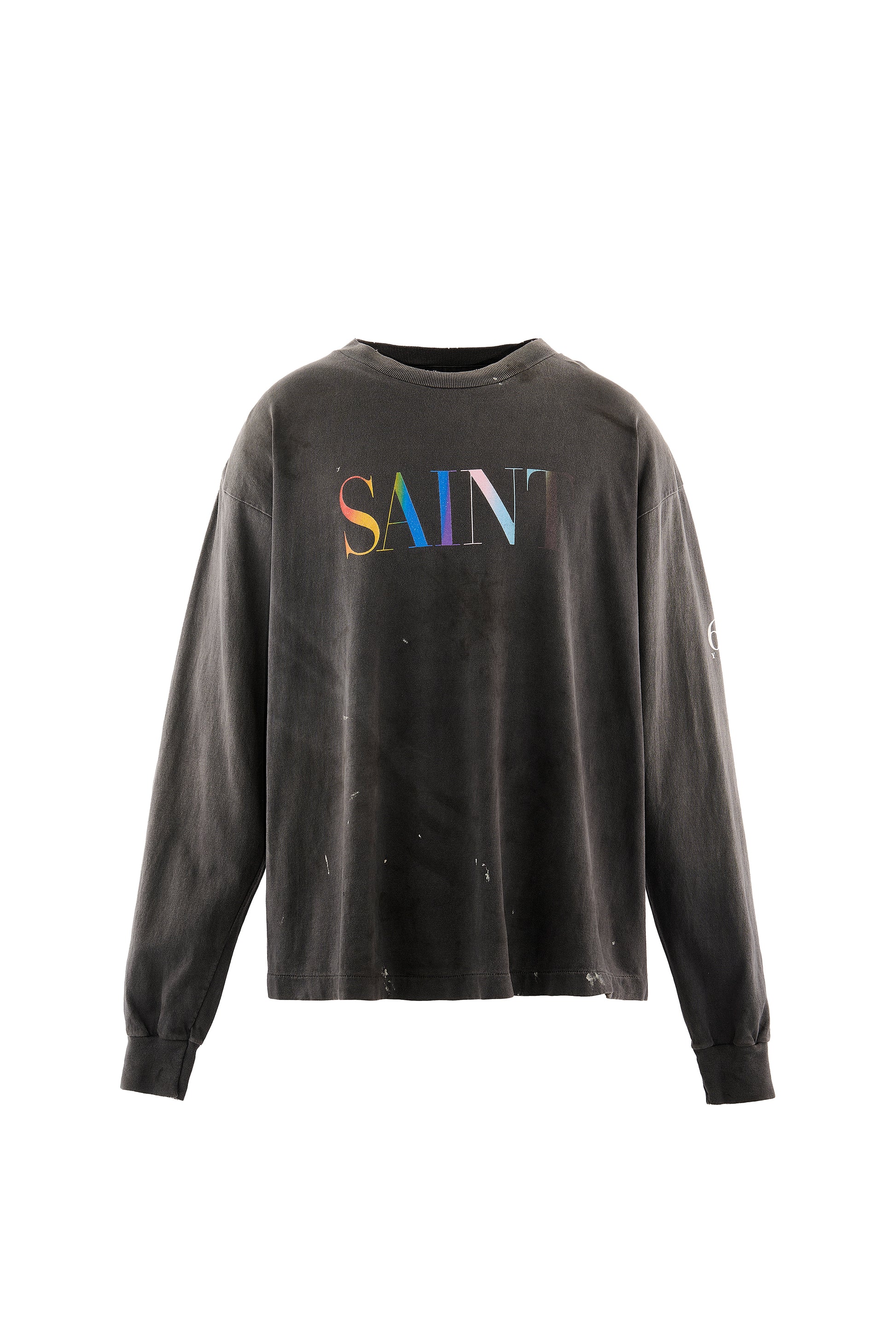 LS T-SHIRT/SAINT/BLACK