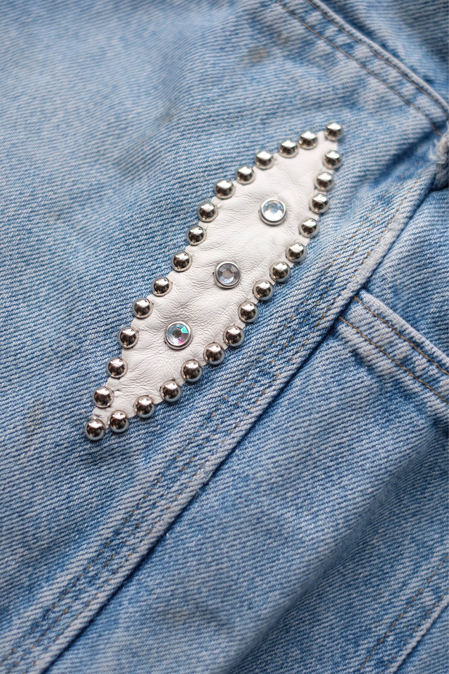 INNOCENCE Studs Denim Pants "elephants exclusive"