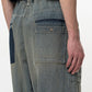 STRIPE DENIM BUSH PT