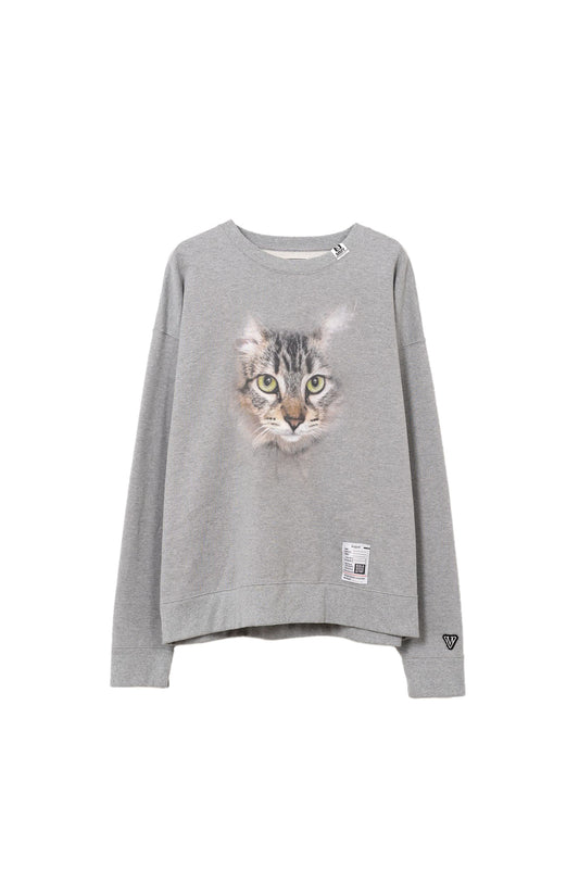 CAT PRINTED PULLOVER
