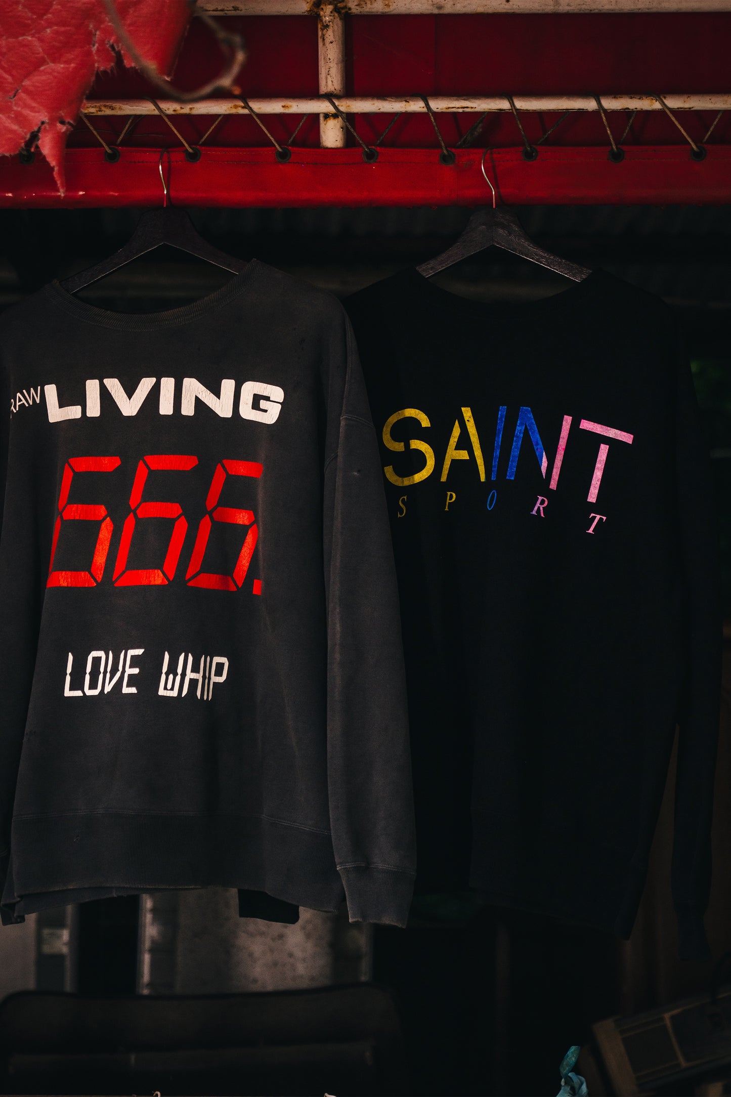CRW NECK SWET/ SAINT SPORT/BLK