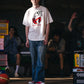 SS T-SHIRT/SAINTHORROR/WHITE