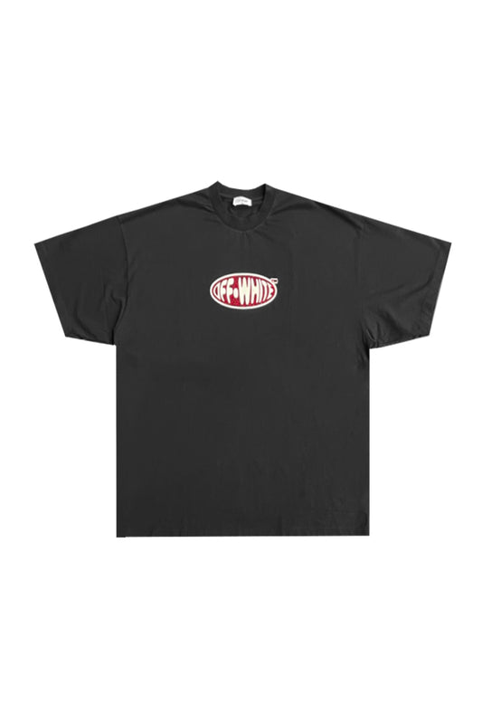 CRYST ROUND LOGO OVER S/S TEE