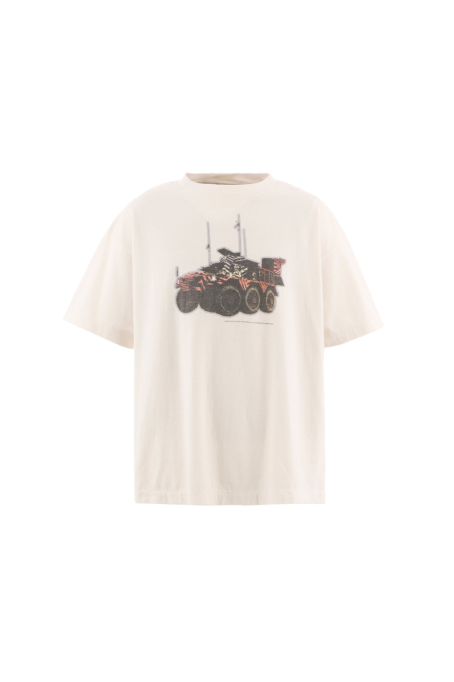 KK_SS TEE/ ICECREAM/WHITE