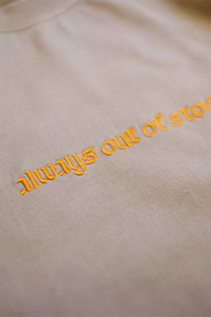 ALWAYS OUT OF STOCK × GIONTSUJIRI L/S TEE "exclusive"