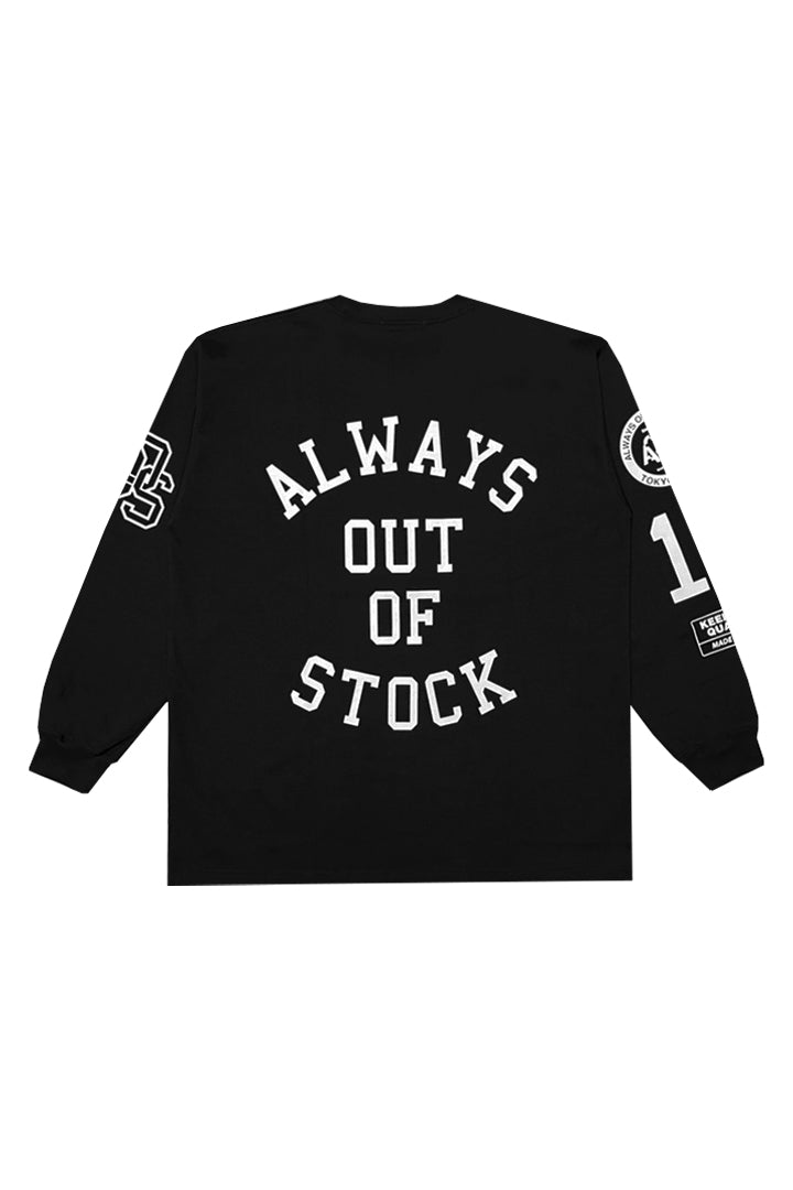 Varsity designed supima L/S TEE