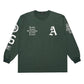 Varsity designed supima L/S TEE