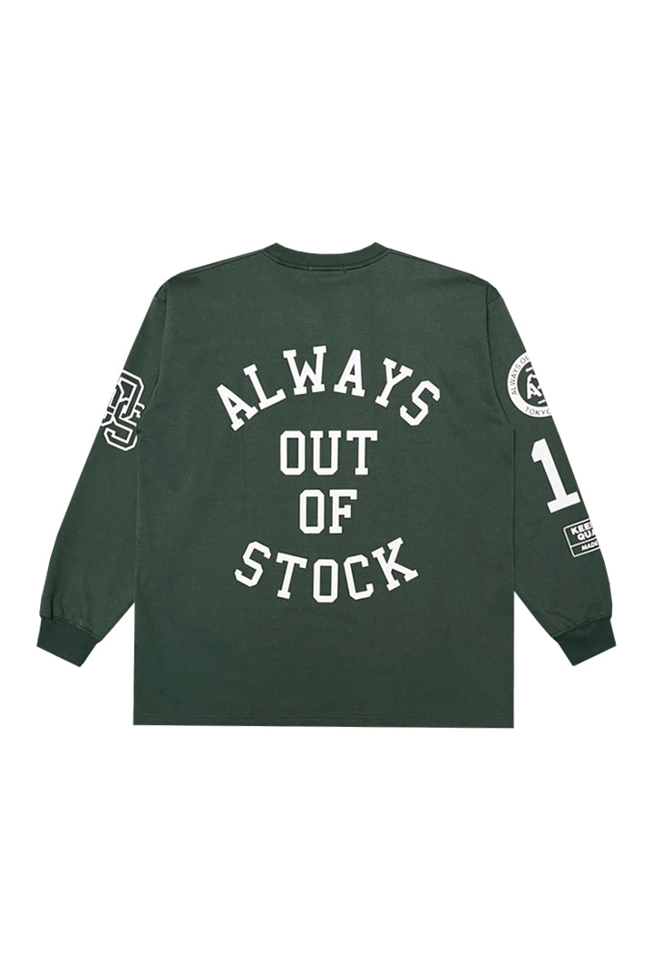 Varsity designed supima L/S TEE