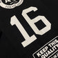 Varsity designed supima L/S TEE