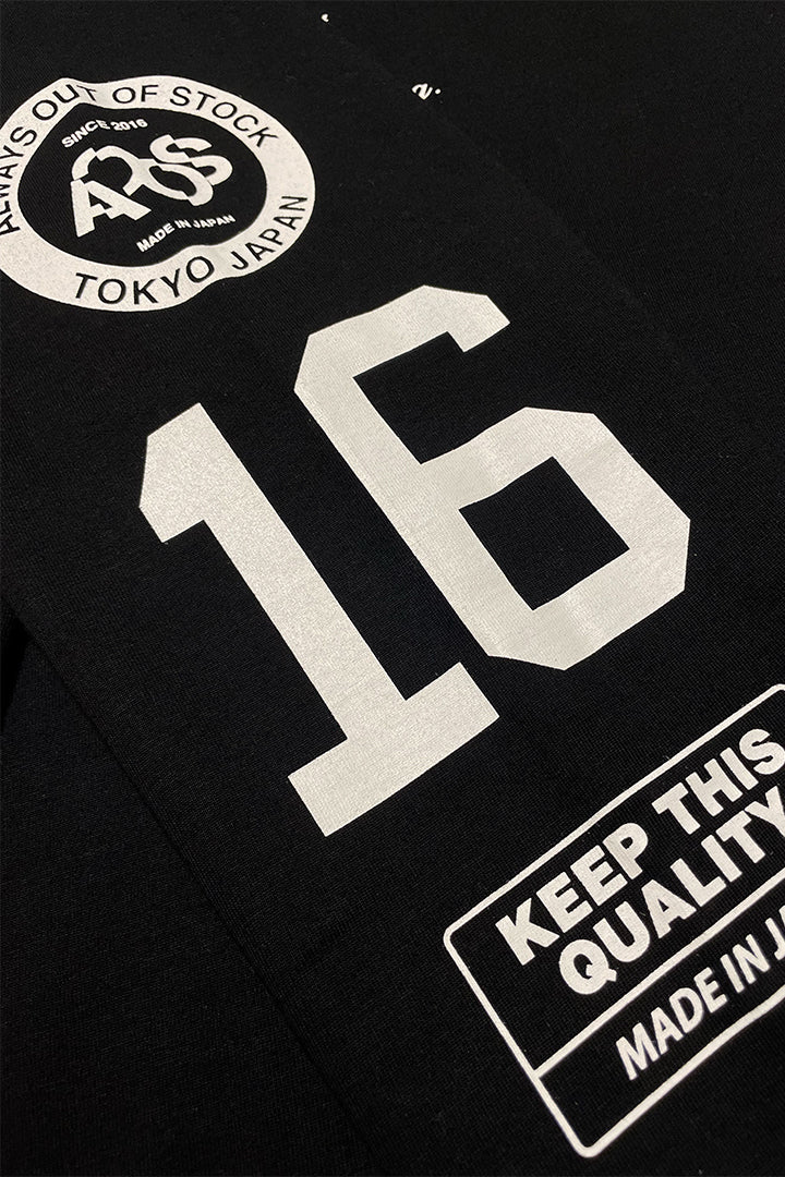 Varsity designed supima L/S TEE