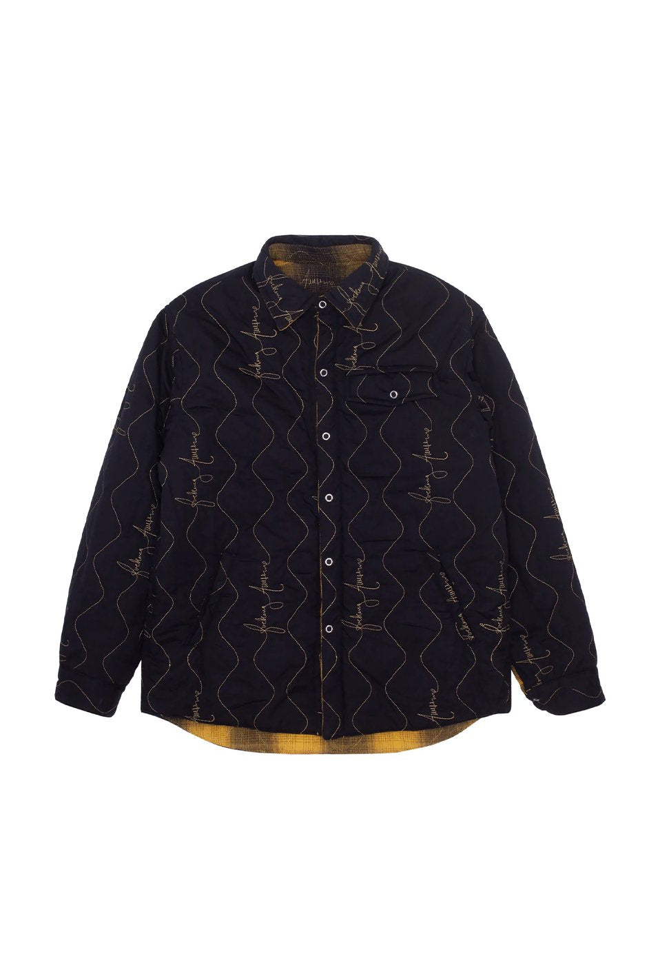 Lightweight Reversible Flannel Jacket