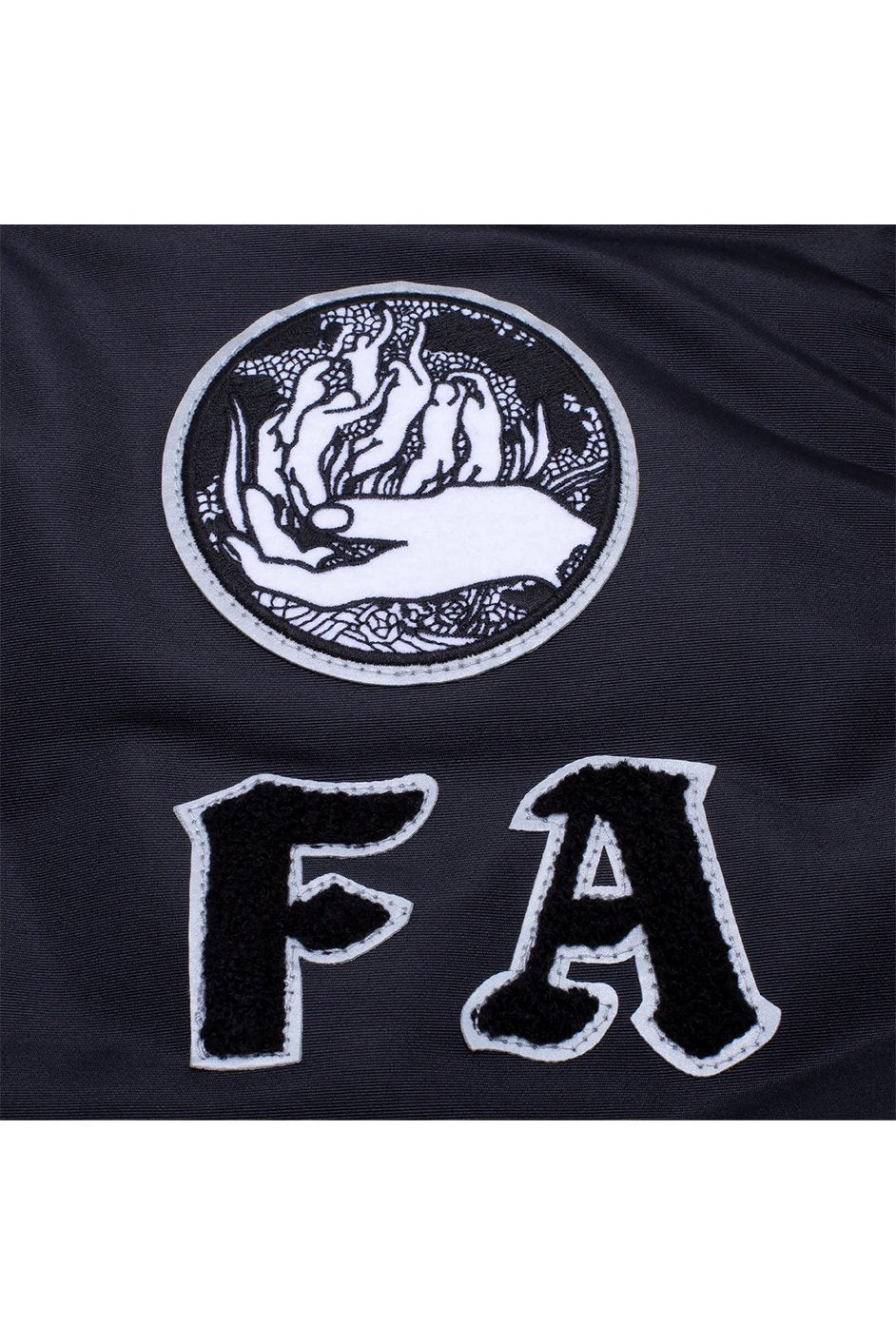 Refflective Varsity Puffer