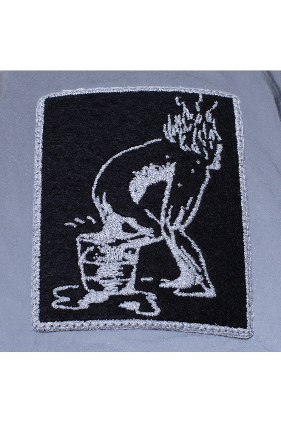 Refflective Varsity Puffer