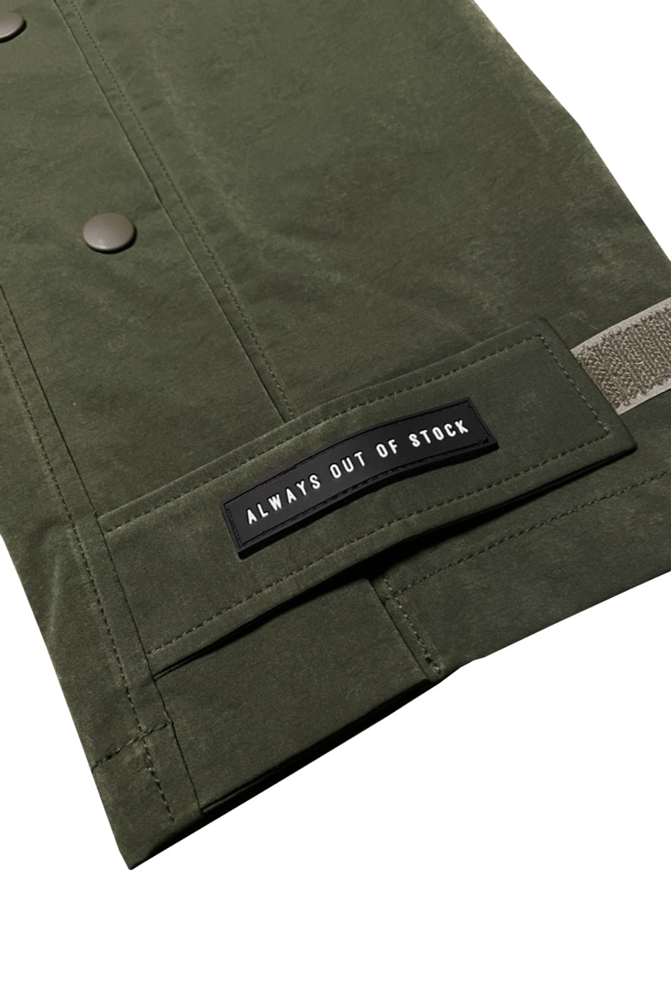 Suede style active fatigue pants